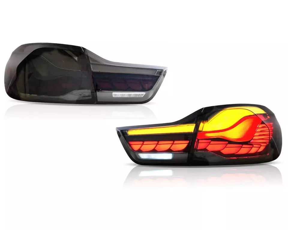 2X SMOKED LED TAIL LIGHTS LAMPS FOR BMW 4 SERIES & M4 F82 F83 F32 F33 F36 14-20